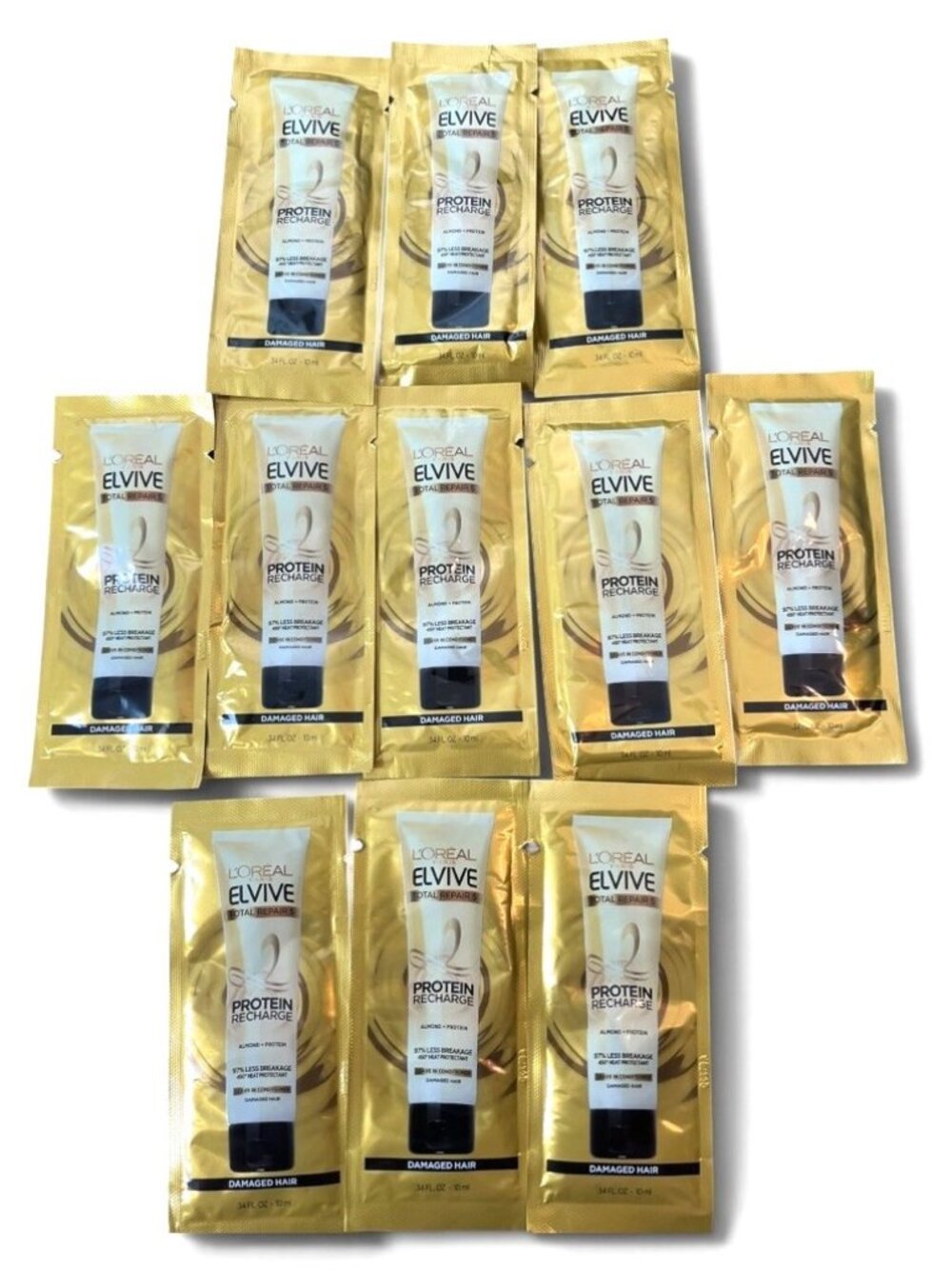 Loreal Elvive Total Repair 5 Protein Recharge Conditioner Travel size Lot of 11
